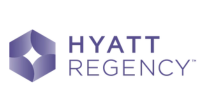 Hyatt Hotels logo, representing a global leader in hospitality services and luxury accommodations.