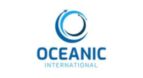 Oceanic International logo, known for expertise in marine services and global shipping solutions.