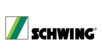 Schwing logo, representing a global leader in construction machinery and concrete pumping solutions.